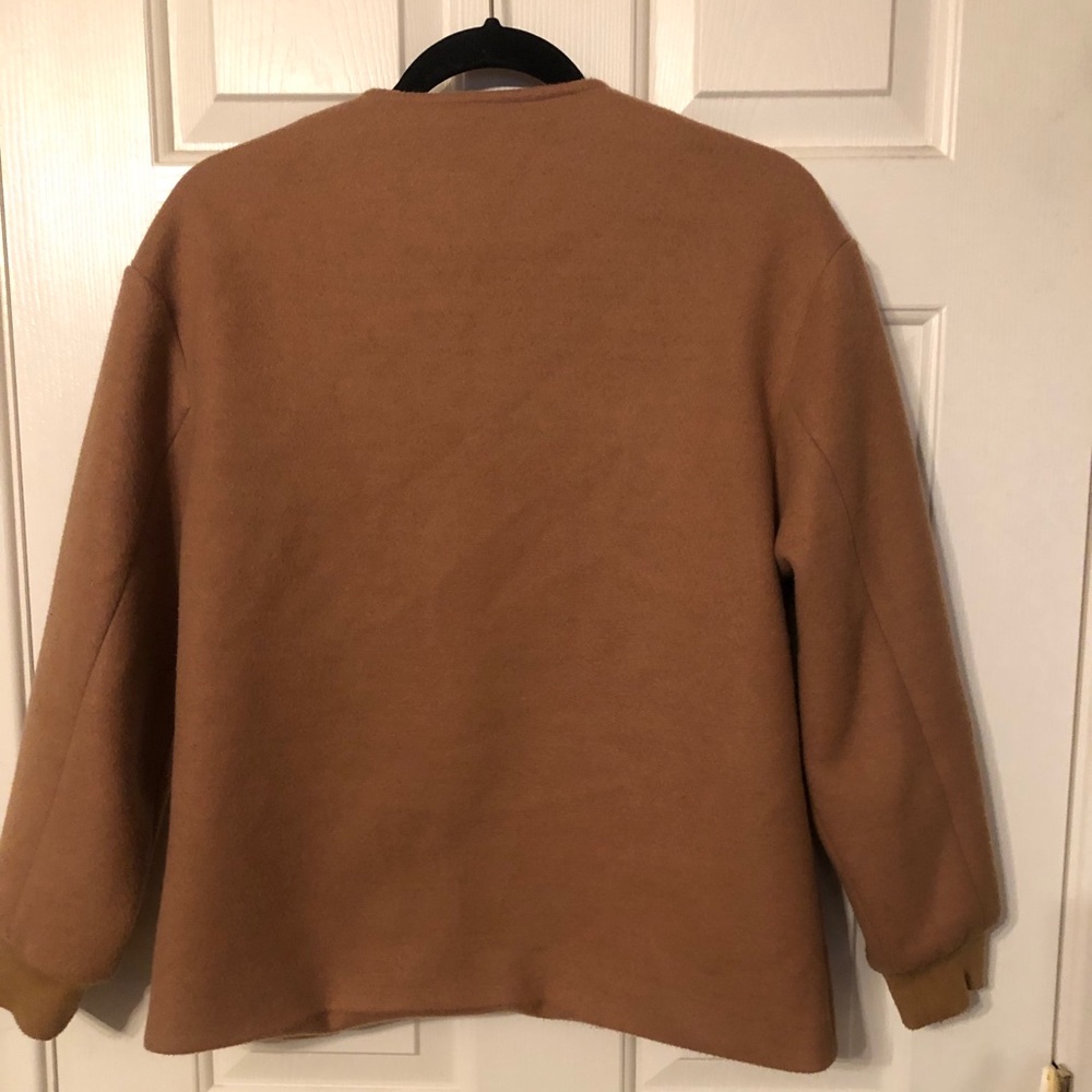 Tan Bomber Jacket - Picture 2 of 5